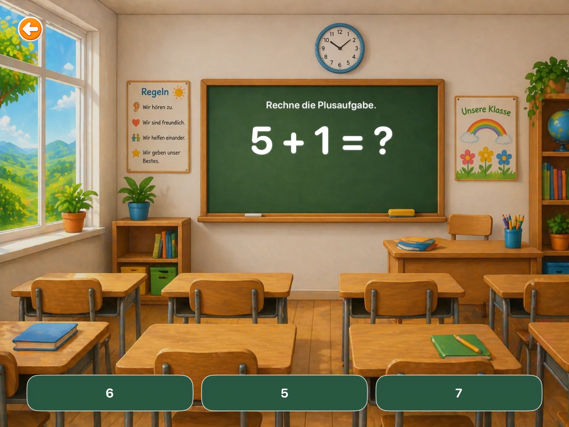Beispiel einer Plusaufgabe in Mathematik